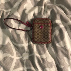 Coach wristlet